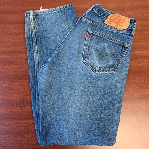 Levi's Denim - Vintage 501 Men's Levi's High Waisted Mom Jeans